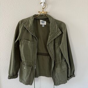 Olive Green Utility Jacket